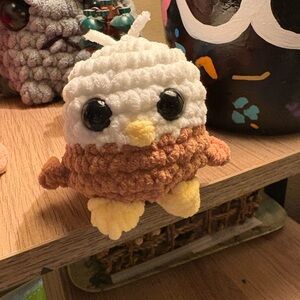Crochet Eagle Desk Pet